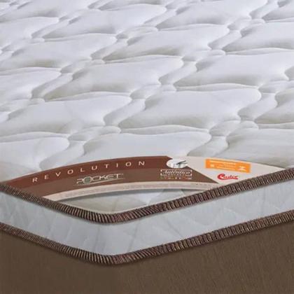 Imagem de Colchão Casal Castor Revolution Pocket 138x188x27