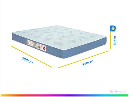 Imagem de Colchão Casal Castor Sleep Max D33 138x188x25