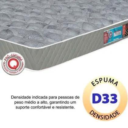 Imagem de Colchão casal castor sleep max d33 espuma 138x25x188cm