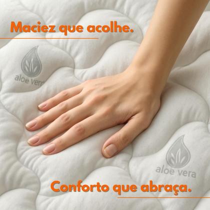 Imagem de Colchão Casal com Molas Ensacadas 138x188cm ViaNossa