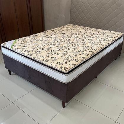 Imagem de Colchão Casal D33 Dallas + Base 138x188x60
