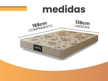 Imagem de Colchão Casal de Espuma D33 100% Espuma Certificada Ortopédica