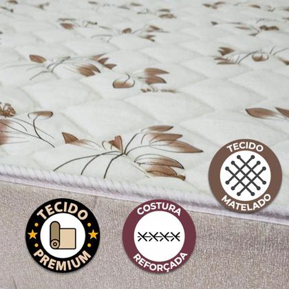 Imagem de Colchão Casal de Espuma D33 100% Espuma Certificada Ortopédica