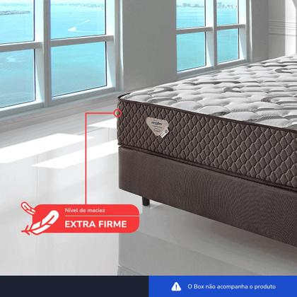 Colchão Casal Ecoflex Resistive K42 Molas Ensacadas 138x188x28 150Kg Imagem de Colchão Casal Ecoflex Resistive K42 Molas Ensacadas 138x188x28 150Kg