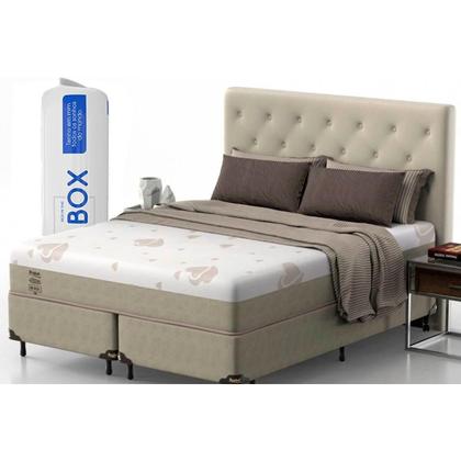 Imagem de Colchão Casal Enrolado a Vácuo de Espuma Ultra Gel Night and Day Clean BP Bed In Bag (138x188x25) - Probel
