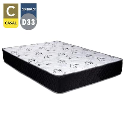 Imagem de Colchão Casal Espuma D33 Com EPS 28x138x188
