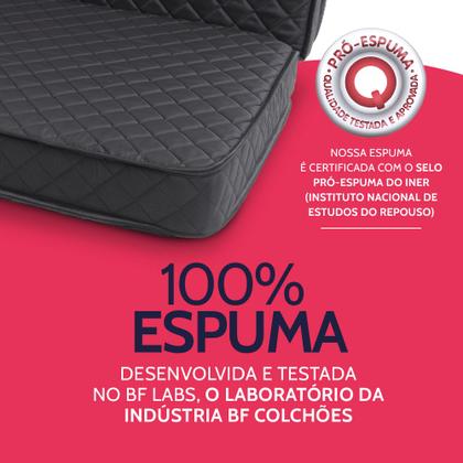 Imagem de Colchão Casal Espuma D33 Dobrável Multiuso 3 em 1 Firme a Vácuo - BF Colchões