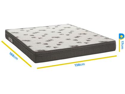 Imagem de Colchão Casal Espuma D45 Light (138x188x17) - Ortobom