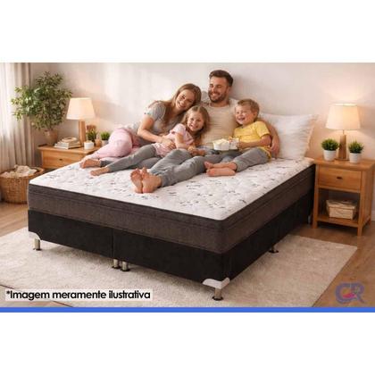 Imagem de Colchão Casal Espuma D45 Light Saúde OrtoPillow (138x188x20) - Ortobom