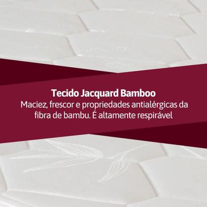 Imagem de Colchão Casal Espuma Orthocrin Royal Saúde Plus Bege D45 128x188x18 Medida Especial Espuma Certificada