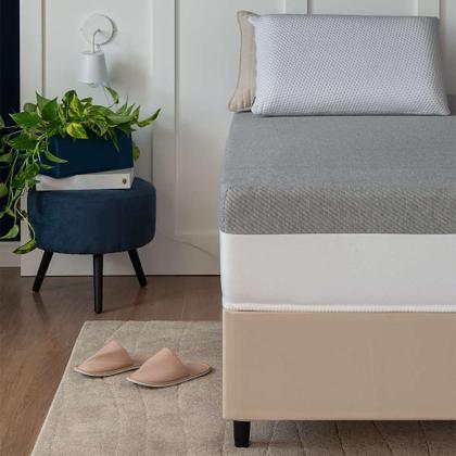 Colchão Casal Guldi Dream Mola Ensacada (30x138x188) Cinza e Branco Imagem de Colchão Casal Guldi Dream Mola Ensacada (30x138x188) Cinza e Branco