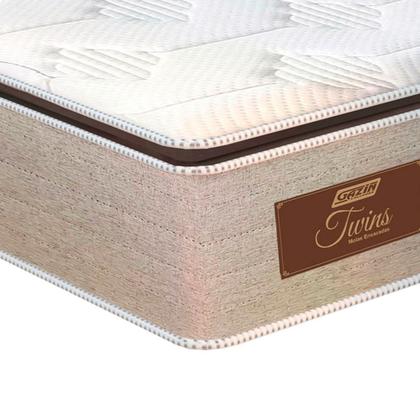 Colchão Casal King Twins Molas Ensacadas 34X203X193 Gazin