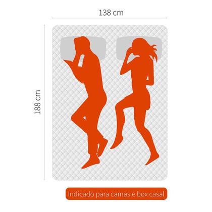 Imagem de Colchão Casal Molas Ensacada Freedom (32x138x188) Branco