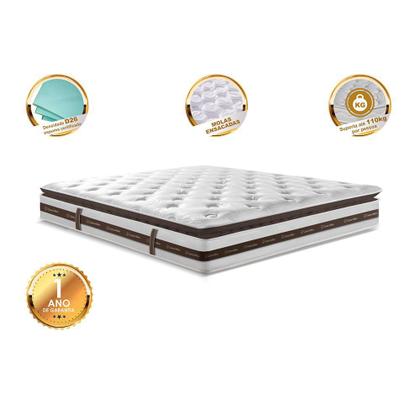 Imagem de Colchão Casal Molas Ensacadas 138x188 Cama inBox Relax Pillow 
