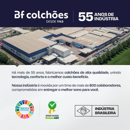 Imagem de Colchão Casal Molas Ensacadas Alto 138x188cm Premium Sleep BF Colchões