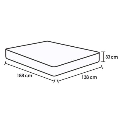 Imagem de Colchão Casal Molas Maxspring American Pillow Top (138x188x33) - Herval
