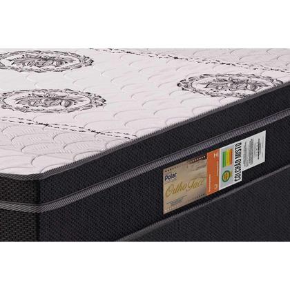 Imagem de Colchão Casal Ortopédico D28 / EP Anatômico Orthoface Firme Euro Pillow Brown (138x188x25) - Polar