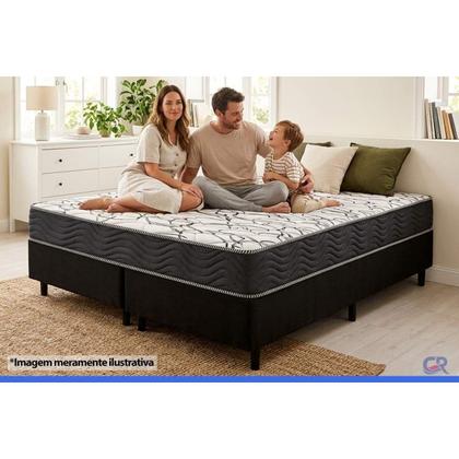 Imagem de Colchão Casal Ortopédico D45 / EP Anatômico Airtech 150 OrtoPillow (138x188x18) - Ortobom