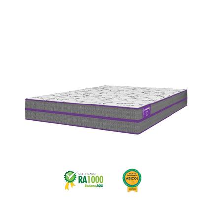 Imagem de Colchão Casal Ortopédico D45 Extra Firme 138x188x18cm Smartz Ortovip Antiácaros Hipoalergênico