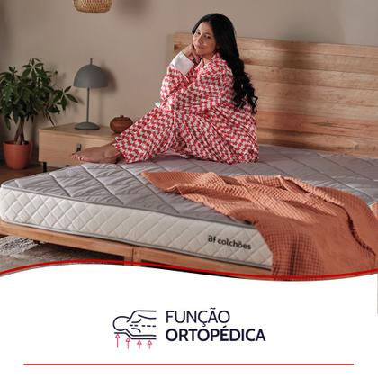 Colchão Casal Ortopédico de Espuma D45 a Vácuo 138x188cm BF Colchões Imagem de Colchão Casal Ortopédico de Espuma D45 a Vácuo 138x188cm BF Colchões