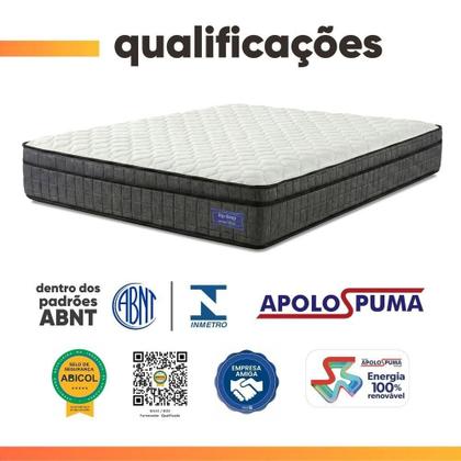 Imagem de Colchão Casal Ortopédico Espuma D33