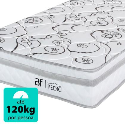 Imagem de Colchão Casal Ortopédico Firme Espuma D28 138x188x24cm BF Colchões