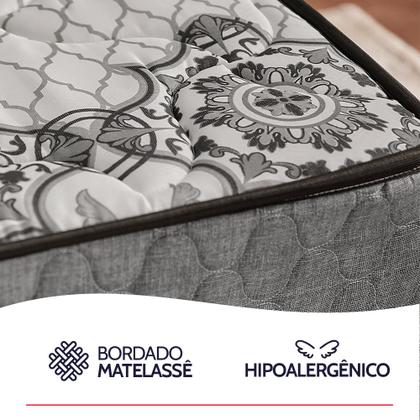 Imagem de Colchão Casal Ortopédico Firme Sleep Time 138x188 BF Colchões