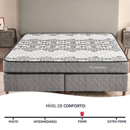 Imagem de Colchão Casal Ortopédico Firme Sleep Time 138x188 BF Colchões