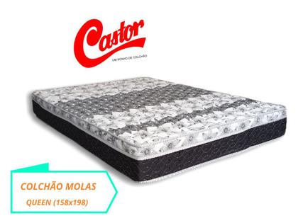 Imagem de Colchão Casal Queen Castor Class 158x198x25 - Jadmax