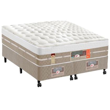 Imagem de Colchão Casal Queen de Molas Pocket Castor Silver Star Air Híbrido - 158x198