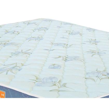 Imagem de Colchão Casal Queen Max Espuma D45 158x198x15cm Branco/Azul - Castor
