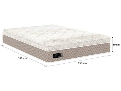 Imagem de Colchão Casal Umaflex de Mola 30x138x188cm Verona
