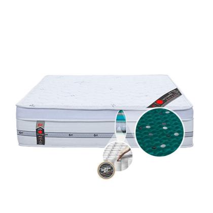 Imagem de Colchão Castor Com Massageador Casal Niponpedic One Face Pocket 138x188x33cm