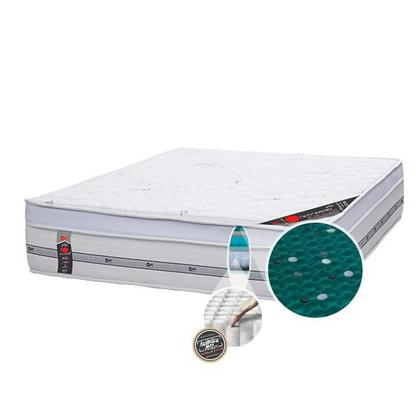 Imagem de Colchão Castor Com Massageador Queen Niponpedic One Face Pocket 158x198x33cm