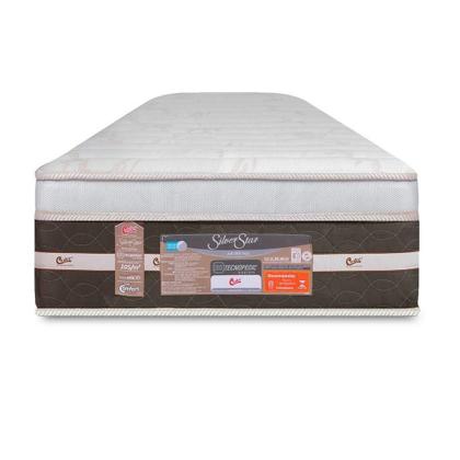 Imagem de Colchão Castor Solteiro Silver Star Air One Face Tecnopedic 120x203x32cm