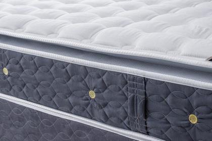 Imagem de Colchão Castor Solteiro Super Luxo Light Stress One Face Pocket 88x188x27cm