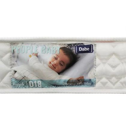 Imagem de Colchão Dabe People Baby D18 INFANTIL Berço Americano - 070x130 Altura:12cm