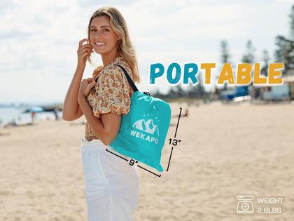 Imagem de Colchão de ar WEKAPO, espreguiçadeira inflável 208x69x89 cm, impermeável