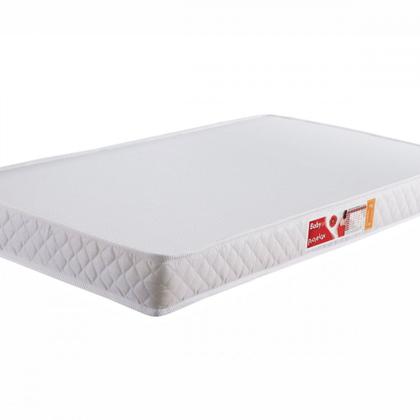 Imagem de Colchão de Berço Baby D18 70x130x07 Branco Liso Prorelax