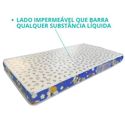 Imagem de Colchão De Berço Baby Phisycal Padrão Ortobom 70x130x7Cm