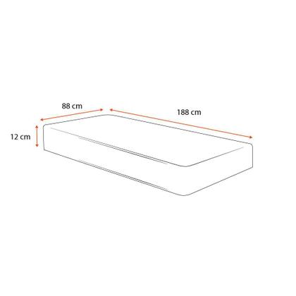 Imagem de Colchão De Espuma D23 Solteiro - Ortobom - Light 88cm