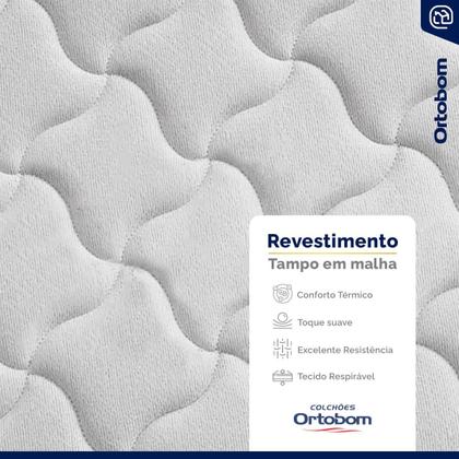 Imagem de Colchão de Espuma D33 One Face Ortobom Airtech 100 Casal 138 cm