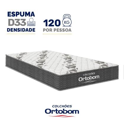 Imagem de Colchão de Espuma D33 Ortobom Airtech 100 Solteiro 88 cm