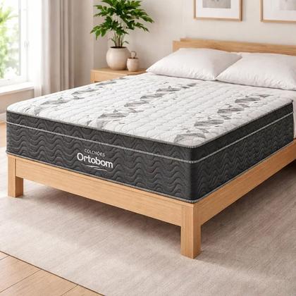 Imagem de Colchão de Espuma D33 Ortobom Airtech Ortopillow 100 Casal 138 cm