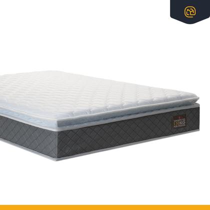 Colchão de Espuma D45 Pillow Top Fort Comfort Casal 138cm - Lucas Colchões Imagem de Colchão de Espuma D45 Pillow Top Fort Comfort Casal 138cm