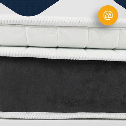 Imagem de Colchão de Espuma D70 Pillow Top Ortopédico Ultra D70 Casal 138cm