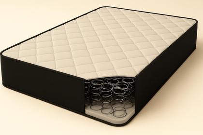 Imagem de Colchão de Molas Bonnel Viúva 1,28x1,88x28cm  Conforto, Resistência e Qualidade