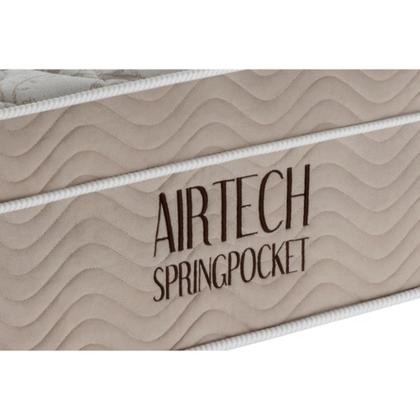 Imagem de Colchão De Molas Ensacadas Casal - Ortobom - AirTech SpringPocket - 138x188x25cm