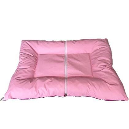 Imagem de Colchão de Pet Animal Pequeno Porte Rosa Cama Lavável 65cm