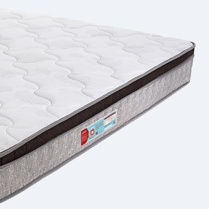 Imagem de Colchão e Box Solteiro Molas Ensacadas 88x188x57cm  Top Suport